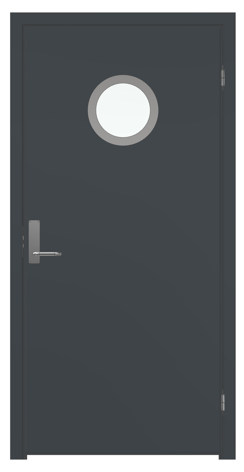 SDI-Slagdor-Enkeltdor-Rundt-glass-O300