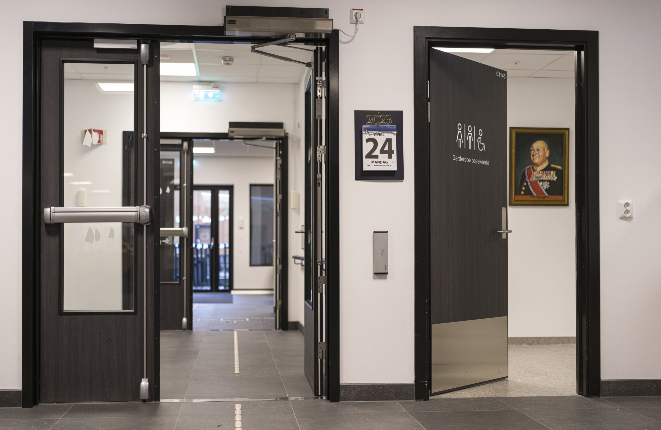 Dører til verdens mest miljøvennlige helsehus