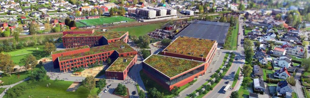 Dører fra Norges største dørprodusent til Norges største barneskole