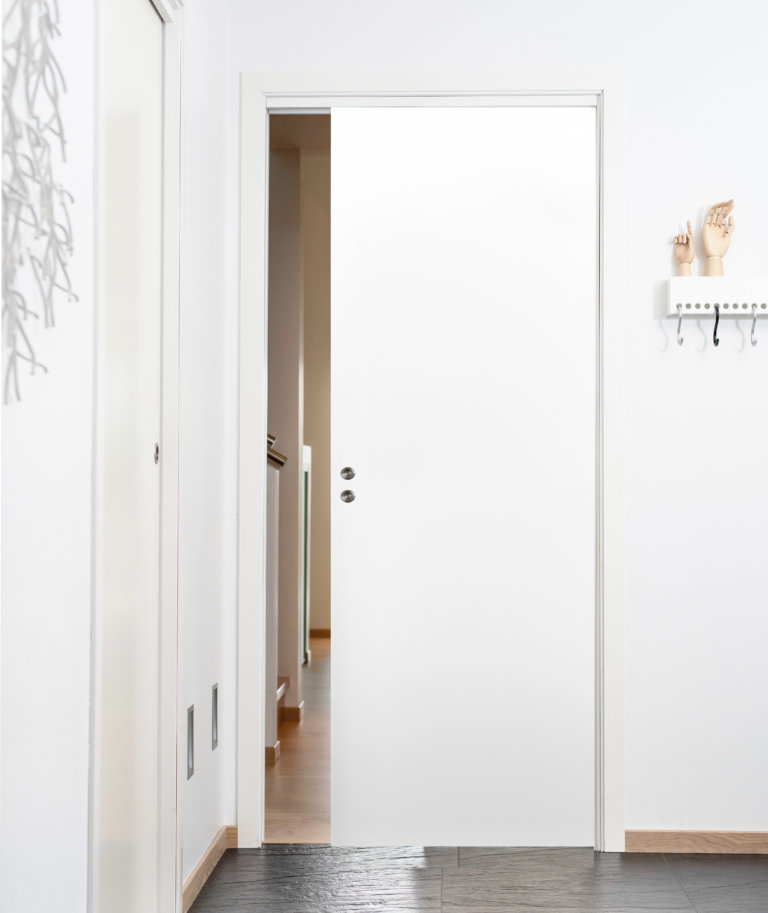 Slett kompakt skyvedør